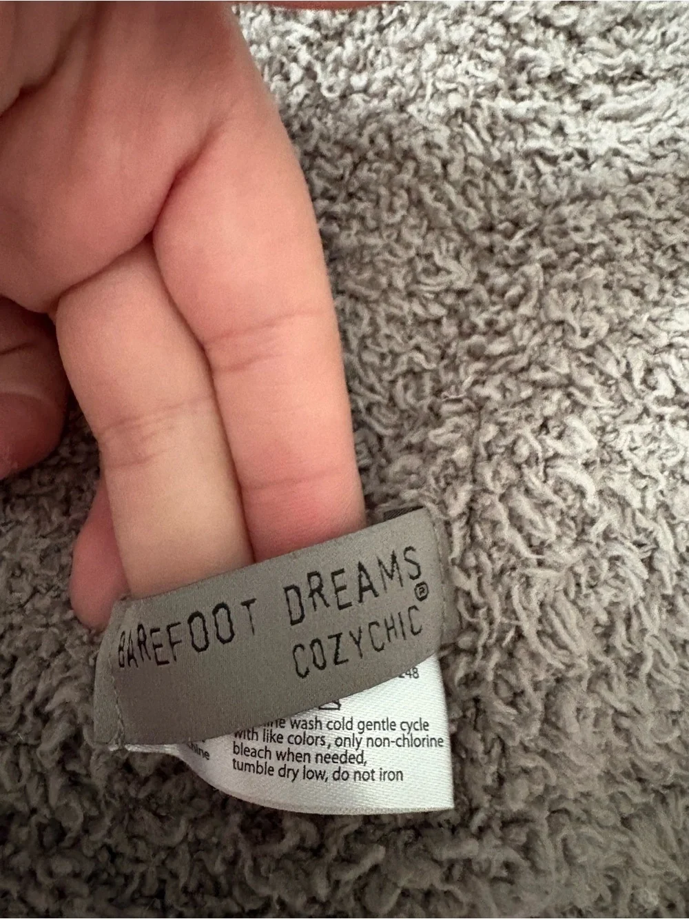 Barefoot Dreams Cozy Chic Ribbed Throw Blanket
